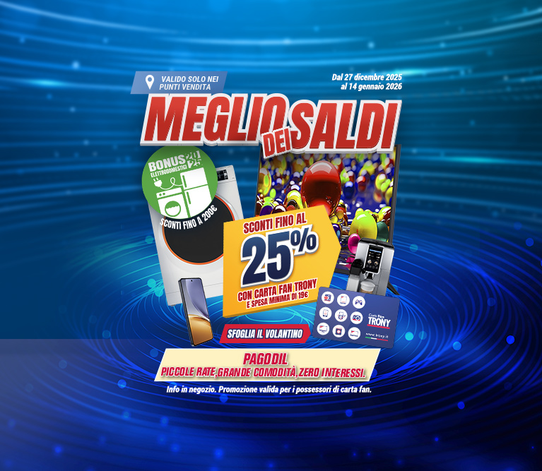 MEGLIO DEI SALDI - CARTA FAN